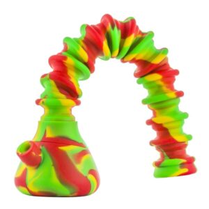 21" Silicone Collapsible Beaker Bong (Random Color)