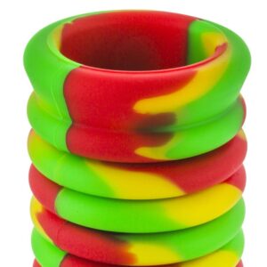 21" Silicone Collapsible Beaker Bong (Random Color)