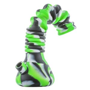 21" Silicone Collapsible Beaker Bong (Random Color)