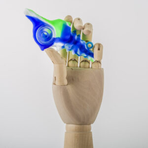 Silicone Conch Hand Pipe With Glass Bowl