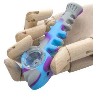 Silicone Fish Bone Pipe (Random Color)