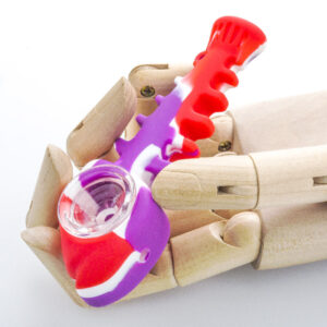 Silicone Fish Bone Pipe (Random Color)