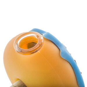 Silicone Keychain Donut Pipe (Random Color)