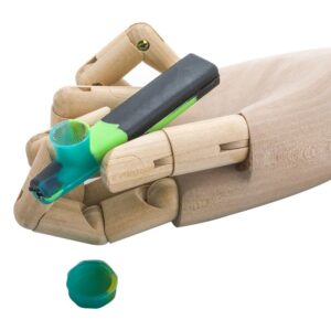 Silicone Pipe w/ Lid (Random Color)