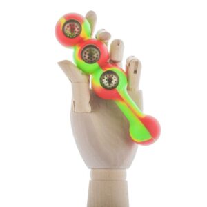Silicone Triple Bowl Pipe (Random Color)