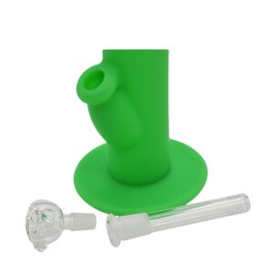 Straight Tube Silicone Bong