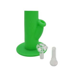 Straight Tube Silicone Bong
