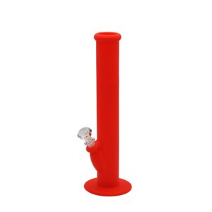 Straight Tube Silicone Bong