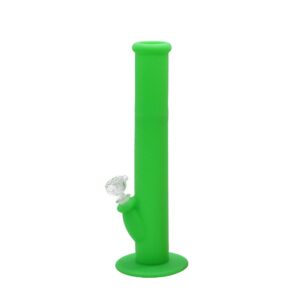 Straight Tube Silicone Bong