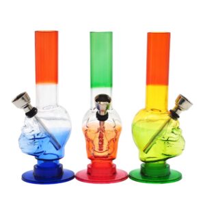 6" Skull Acrylic Bong(Random Color)