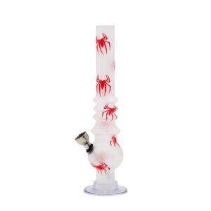 8" Spider Pattern Acrylic Bong(Random Color)
