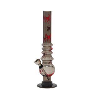 8" Spider Pattern Acrylic Bong(Random Color)