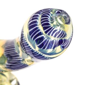 Spiral Glass Sherlock Bubbler