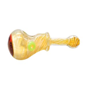 Spiral Glass Tobacco Pipe