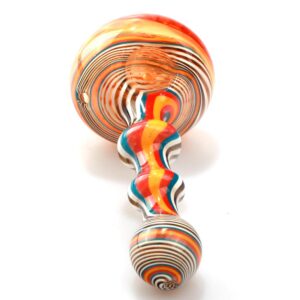 Spiral Drop Glass Pipe w/ Super Large Bowl