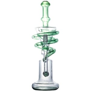 Spiral Perc Recycler Dab Rig
