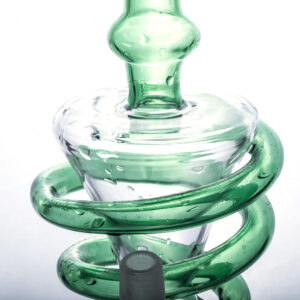 Quartz Enail W/ Spiral Recycler Dab Rig Bundle