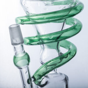 Quartz Enail W/ Spiral Recycler Dab Rig Bundle
