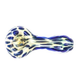 Spotted Glass Spoon Pipe