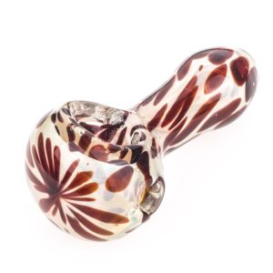 Spotted Glass Spoon Pipe