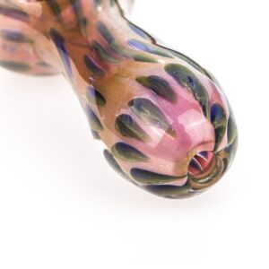 Spotted Glass Spoon Pipe
