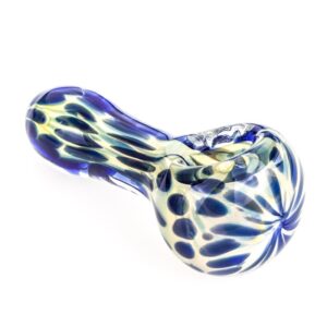 Spotted Glass Spoon Pipe