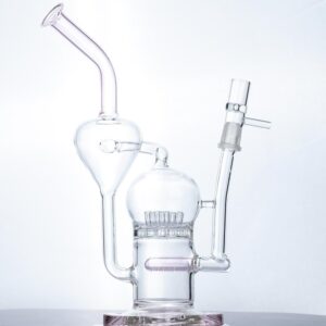 10" Sprinkler Perc Glass Bong (Random Color)