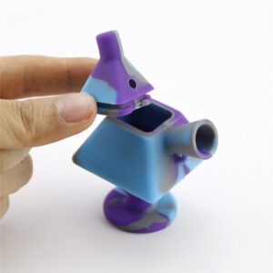 Square Silicone Novelty Pipe