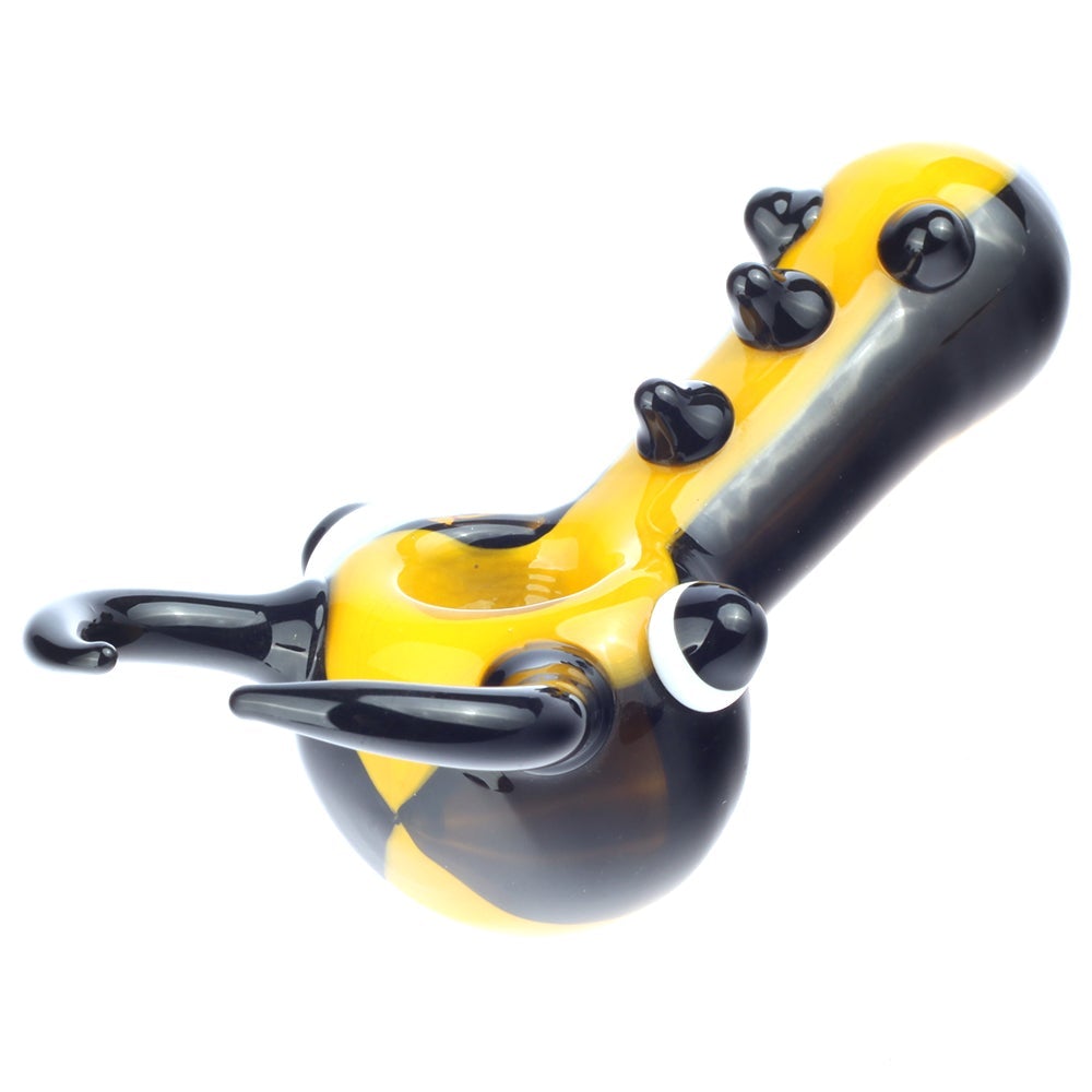 Stag_Beetle_Heady_Themed_Glass_Spoon_Pipe_3 Stag Beetle Heady Themed Glass Spoon Pipe