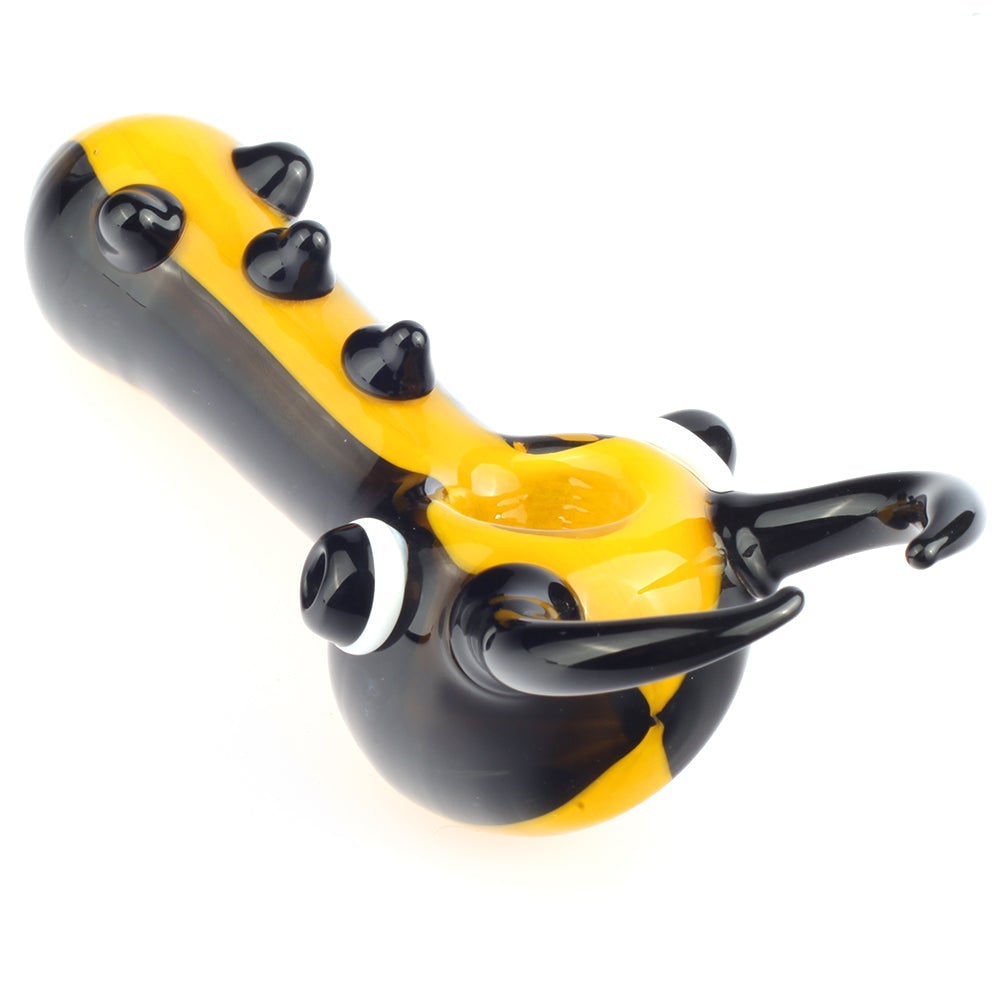 Stag_Beetle_Heady_Themed_Glass_Spoon_Pipe_4 Stag Beetle Heady Themed Glass Spoon Pipe