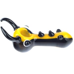 Stag Beetle Heady Themed Glass Spoon Pipe
