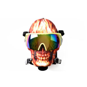 Sun Glasses Skull Fabric Gas Mask Bong w/ Water Pipe
