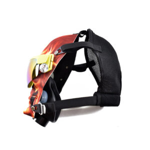 Sun Glasses Skull Fabric Gas Mask Bong w/ Water Pipe