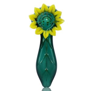 Sunflower Glass Novelty Pipe