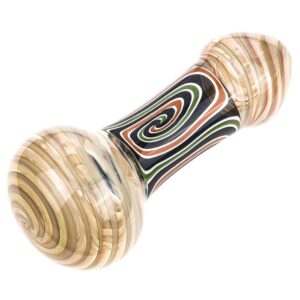 Swirl Patent Glass Spoon Pipe