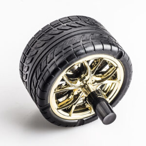 Tire Wheel Spinning Ashtray (Random Color)