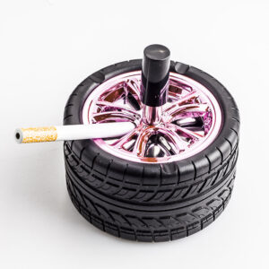 Tire Wheel Spinning Ashtray (Random Color)