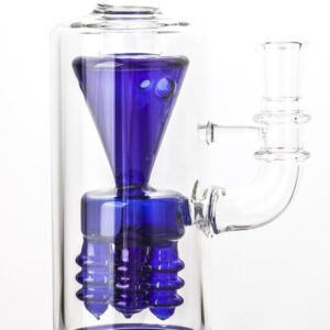 10.6" Tree Perc Glass Water Bong