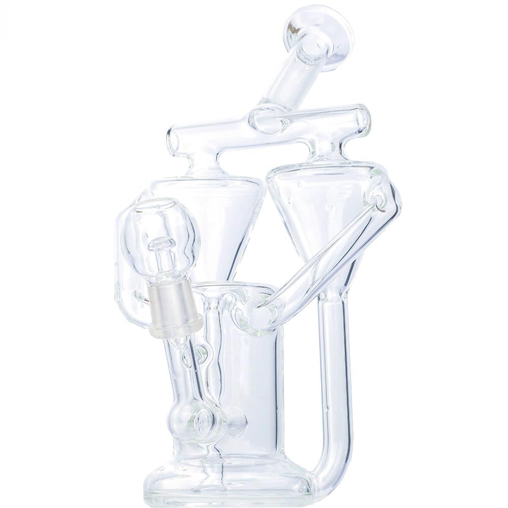 Triple_Chamber_Recycler_Dab_Rig_-_Glass_Wax_Rigs_For_Sale_-_Puffing_Bird_-_Online_Headshop_1 9" Triple Chamber Recycler Wax Rig