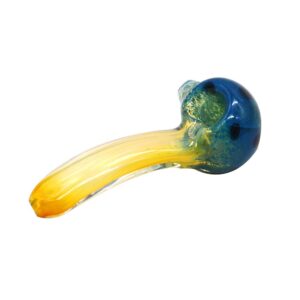 Two Tone Glass Spoon Pipe