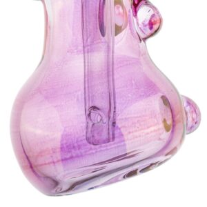 Violet Glass Sherlock Bubbler