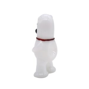 White Bear Novelty Glass Pipe