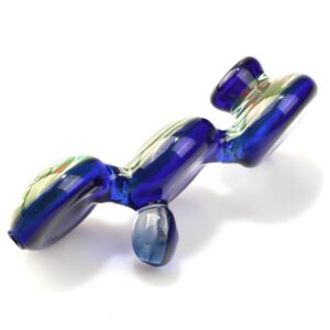 Wig Wag 3-Section Glass Pipe