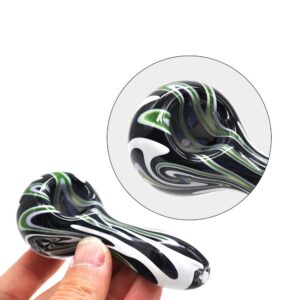 Wigwag Glass Spoon Pipe