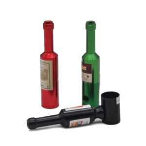 Wine Bottle Novelty Weed Pipe