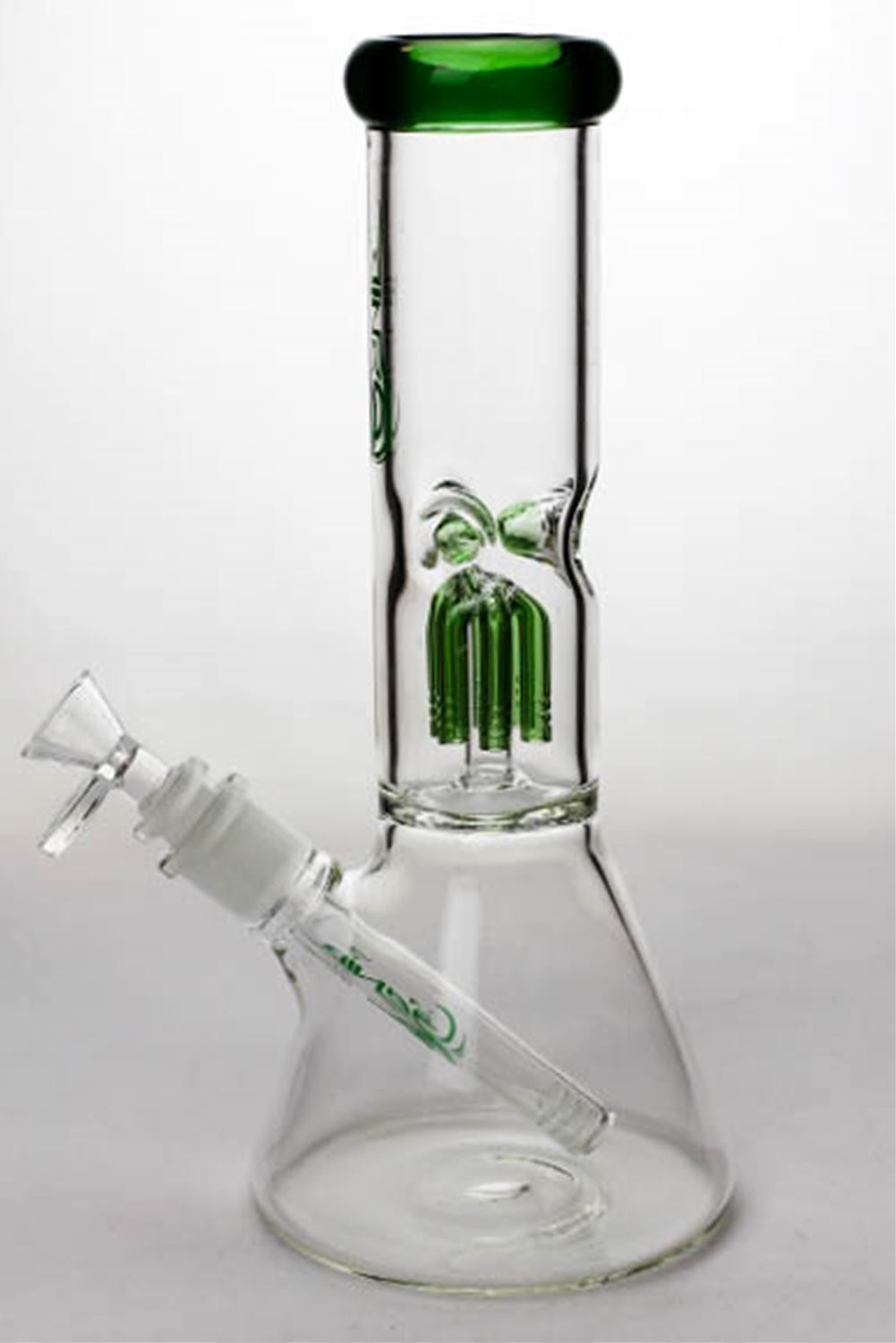 a8ba7486-17f9-4ac3-a771-4265f803dbb8 11" Genie Glass 6-Arm Beaker Water Bong