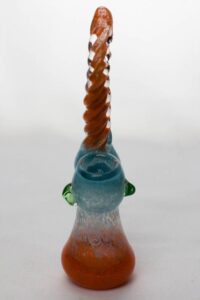 6" single chamber twist bubbler