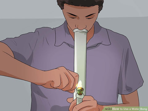 The Benefits of Using Glass Bongs - Using a Glass Bong