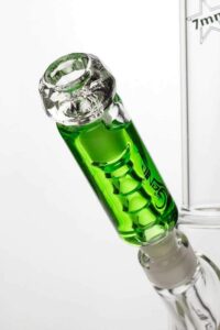 b07c6435-7e22-4ea8-8a72-d6be7eab7f8c 17" GENIE thick glass bong with liquid cooling freezer