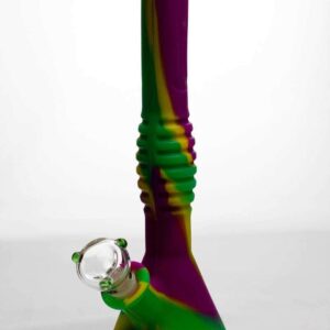 12" Skinny Tube Silicone Bong